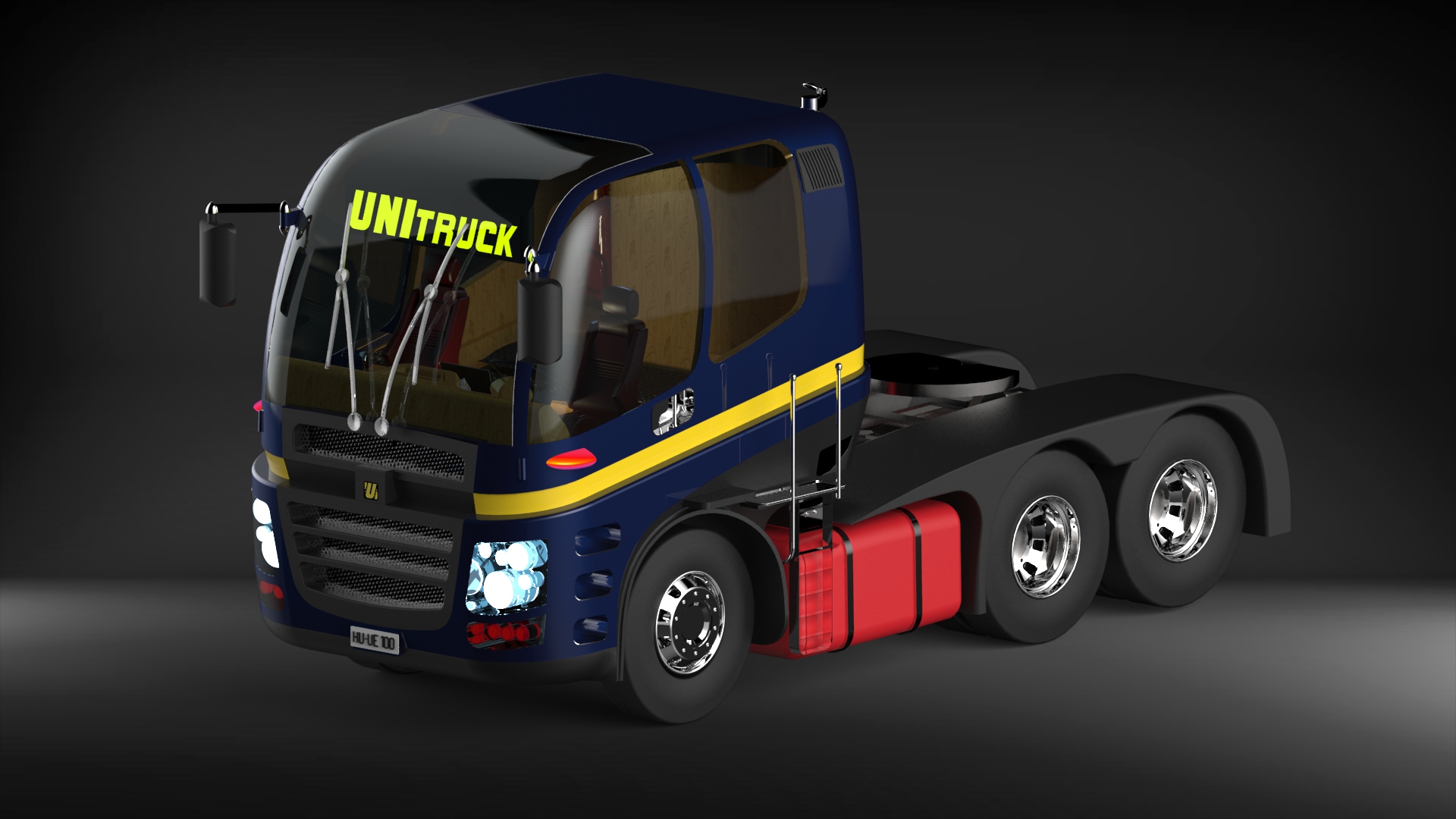 Chromatic II货车卡车模型3D图纸 x_t格式